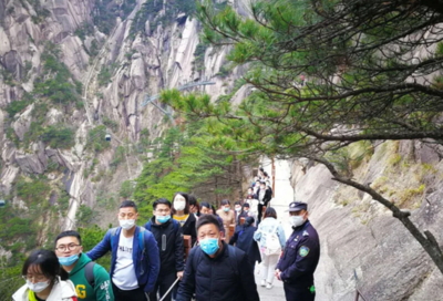清明小長假第三天 黃山風景區管理有序，游客體驗再升級